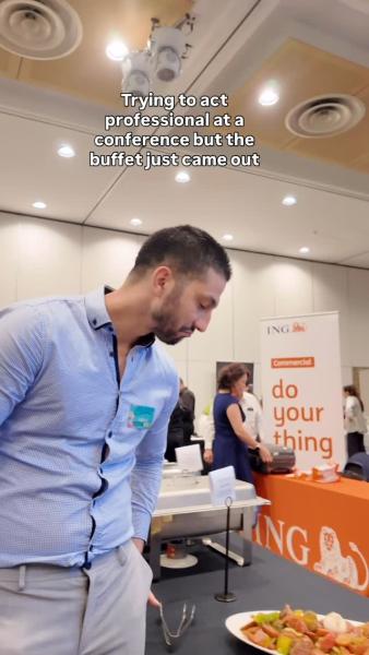 Sorry did you say something? I couldn’t hear you over the smell of the buffet🤤